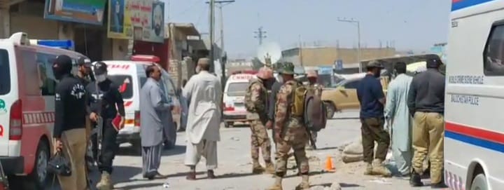 Blast in Quetta injured 4 people