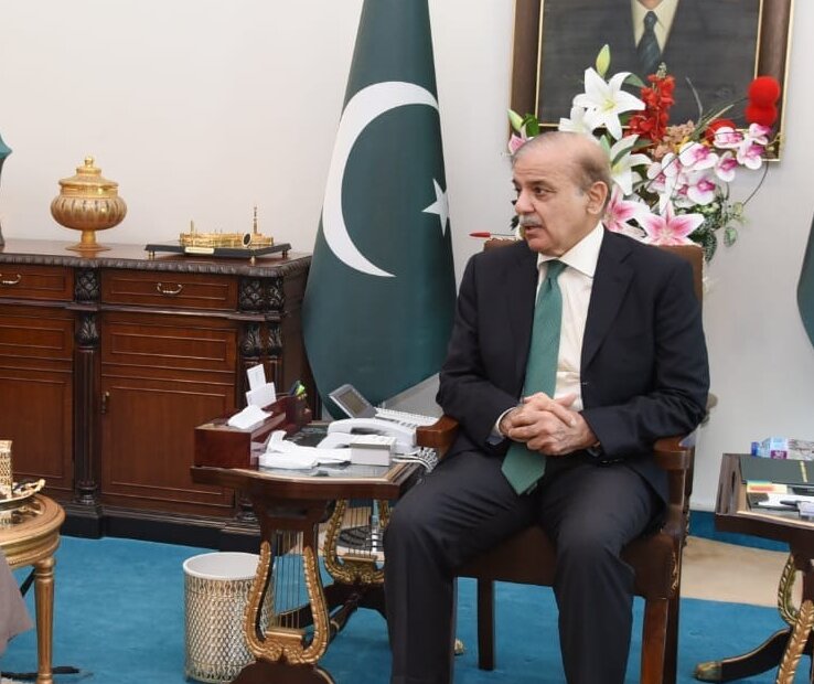 Mehmood Achakzai calls on PM Shehbaz Sharif